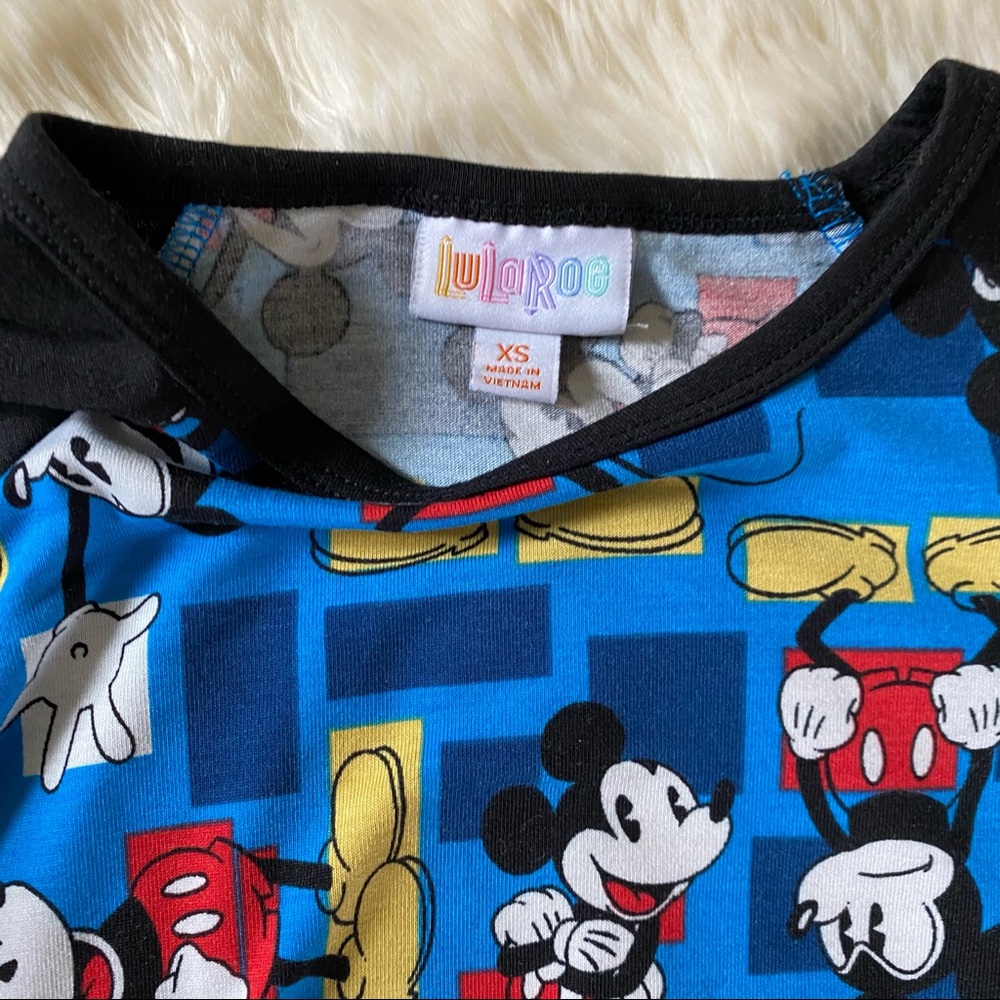 Mickey Mouse Randy raglan Lularoe - Picture 2 of 3